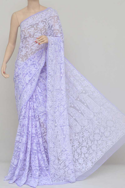 sulochana chikankari saree